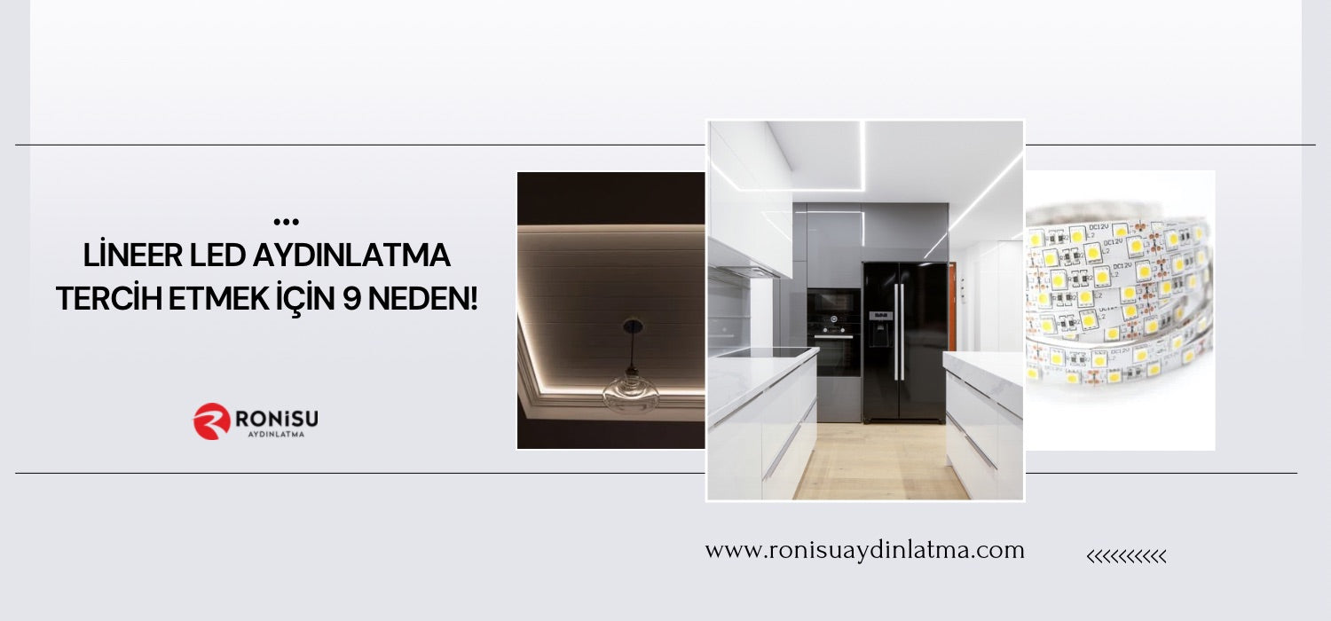 Lineer Led Aydınlatma Tercih Etmek İçin 9 Neden!