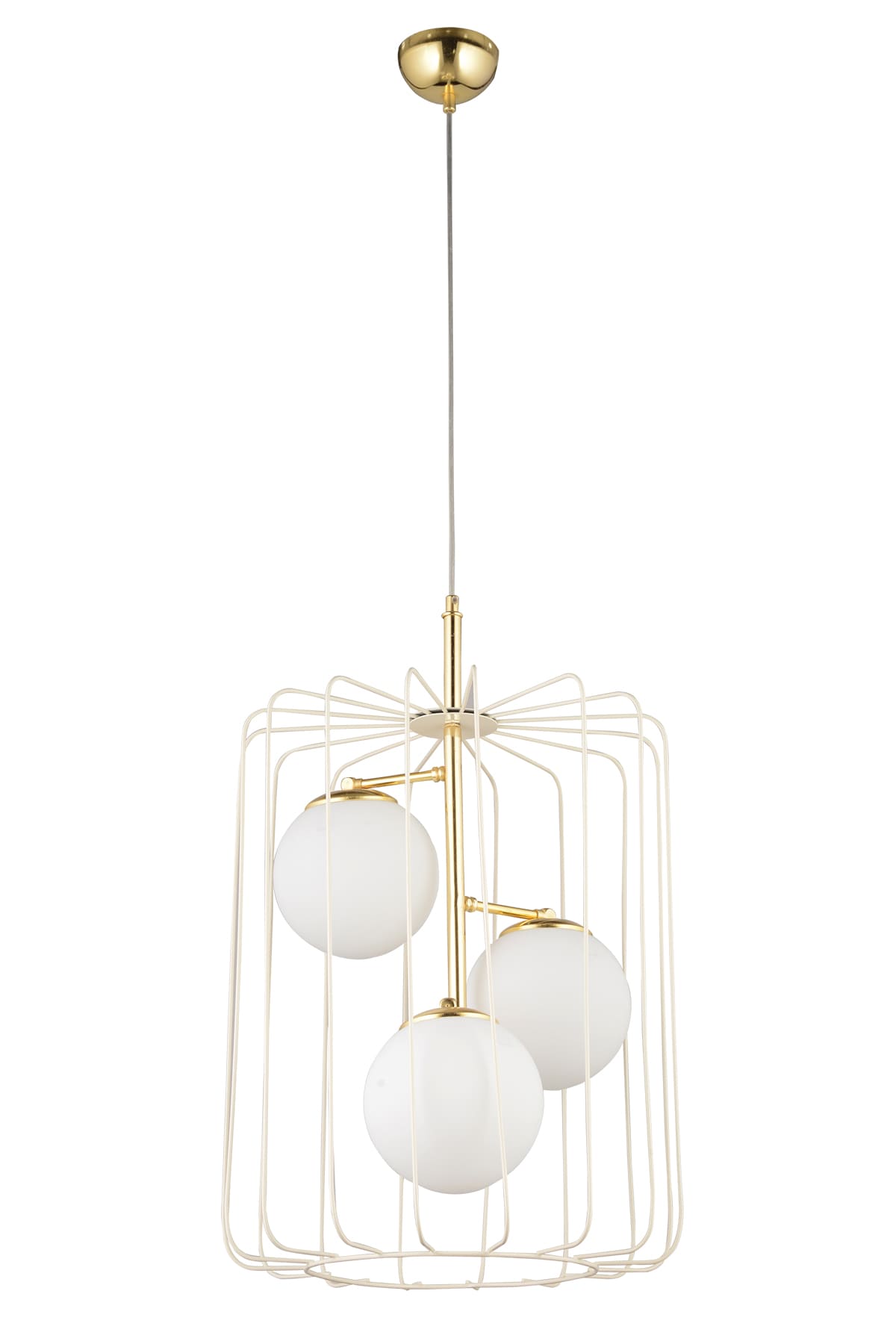 Alaska 3'Lü Camlı Sarkıt Avize - Ronisu Aydınlatma