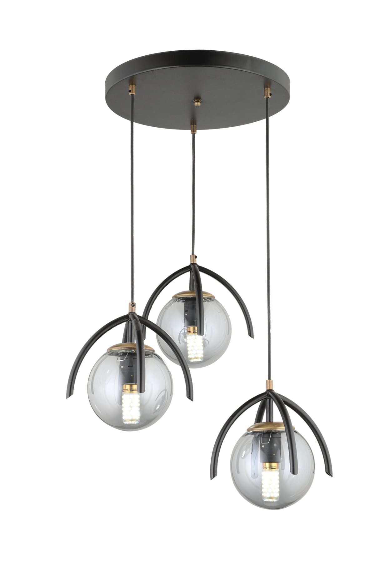 Ateş 3'Lü Sarkıt Avize - Ronisu Aydınlatma