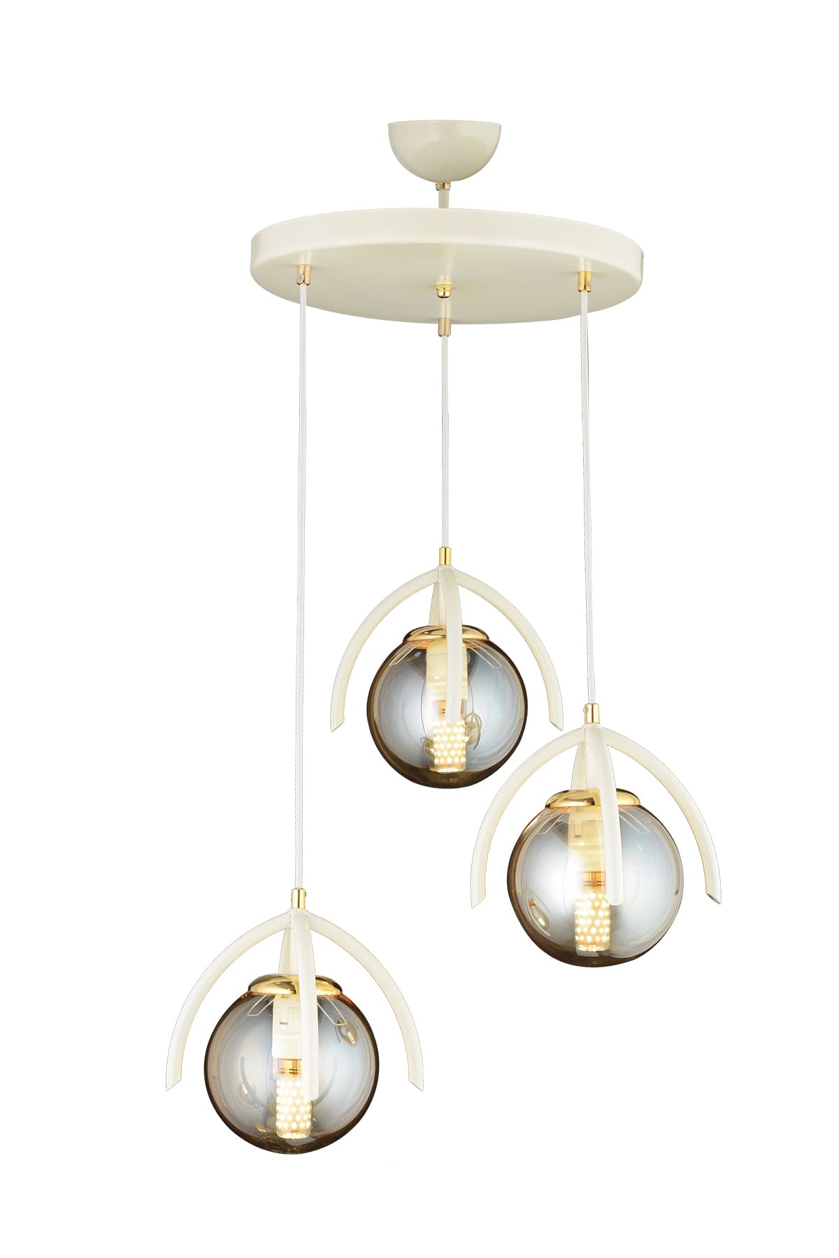 Ateş 3'Lü Sarkıt Avize - Ronisu Aydınlatma