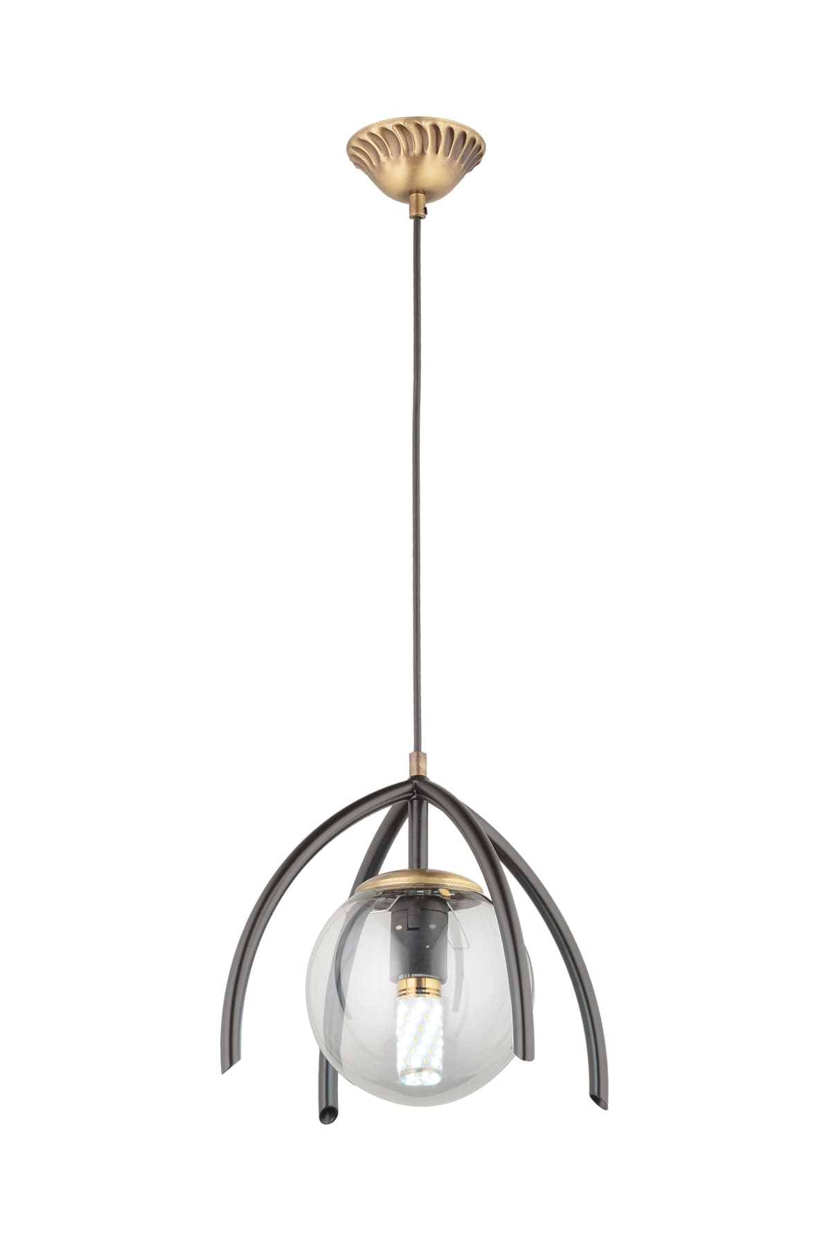 Ateş Tekli Sarkıt Avize - Ronisu Aydınlatma