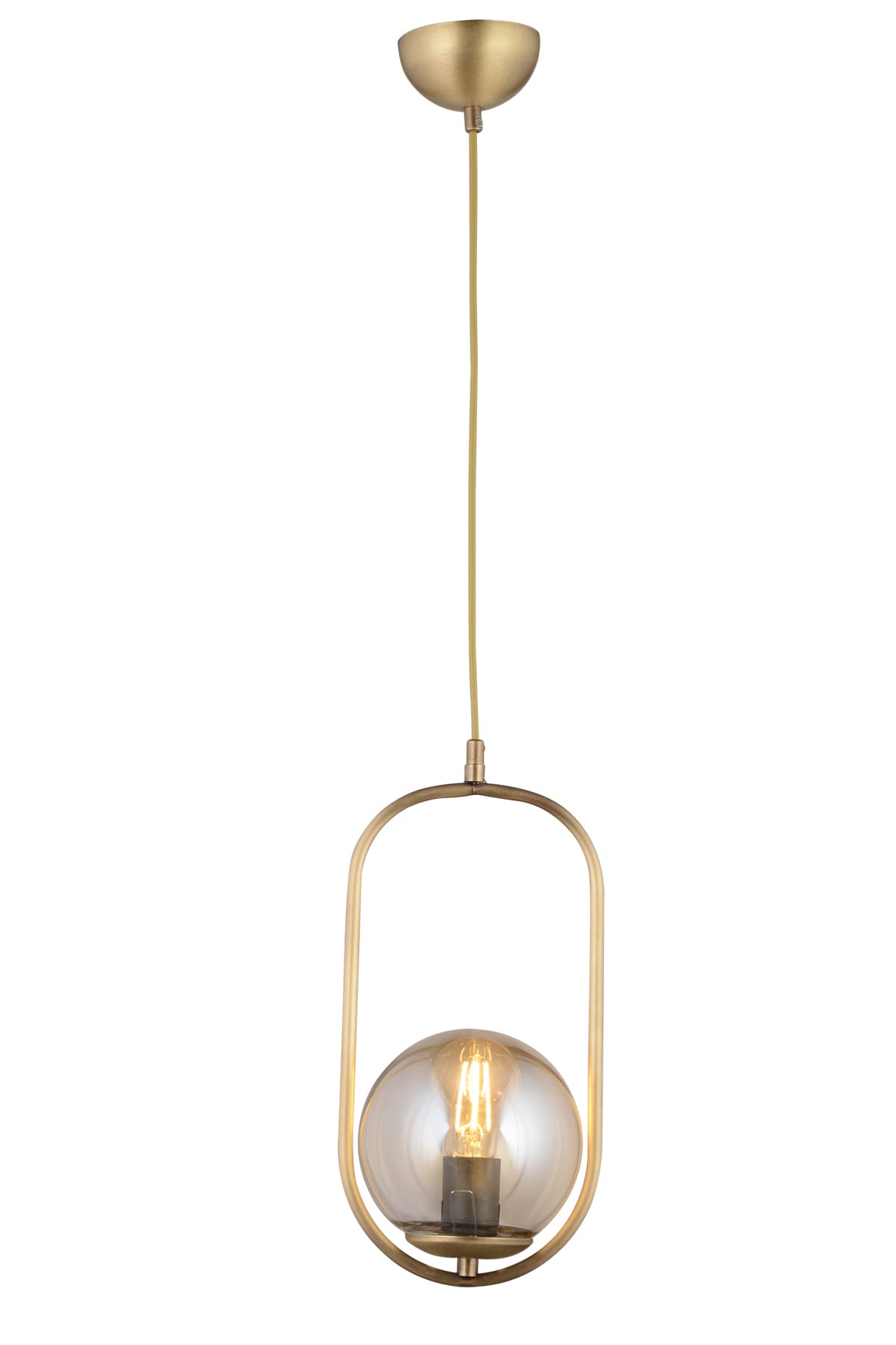 Balca Tekli Camlı Avize - Ronisu Aydınlatma