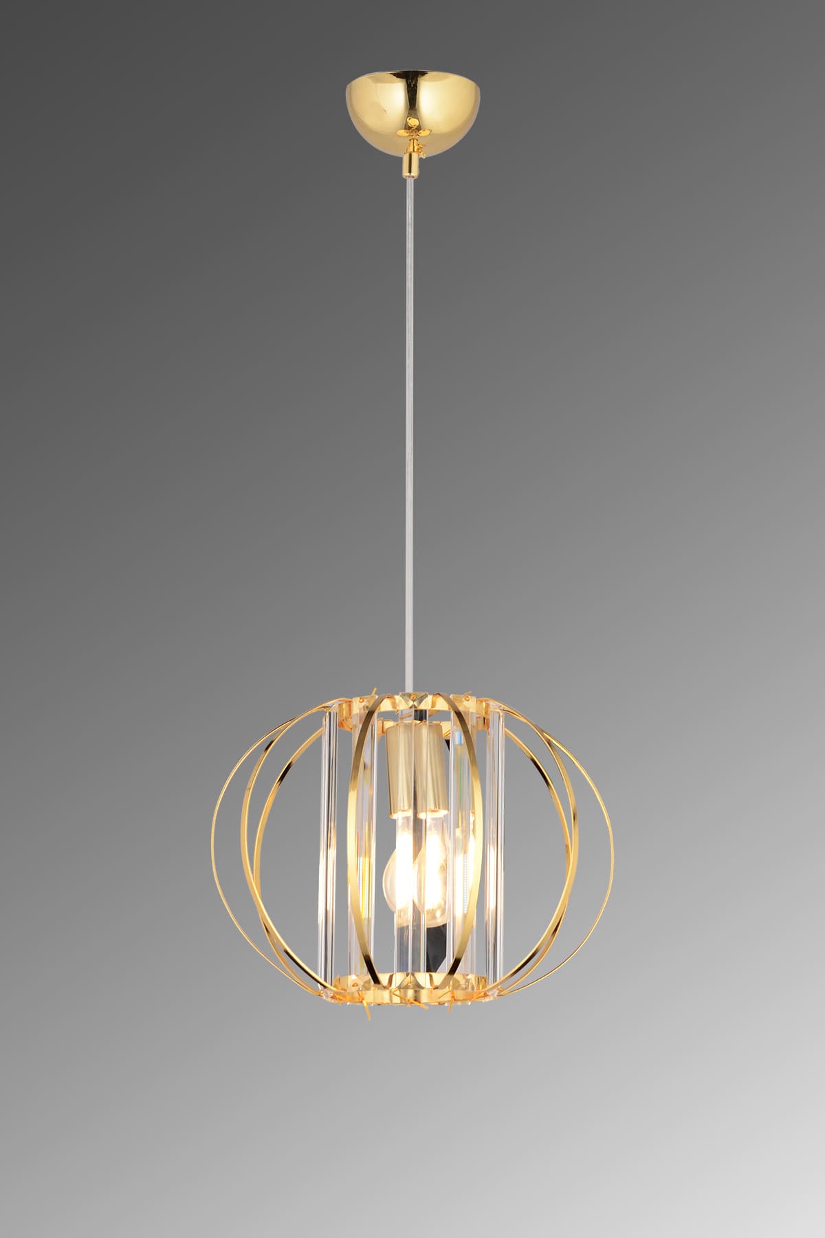 Bella Tekli Taşlı Avize - Ronisu Aydınlatma