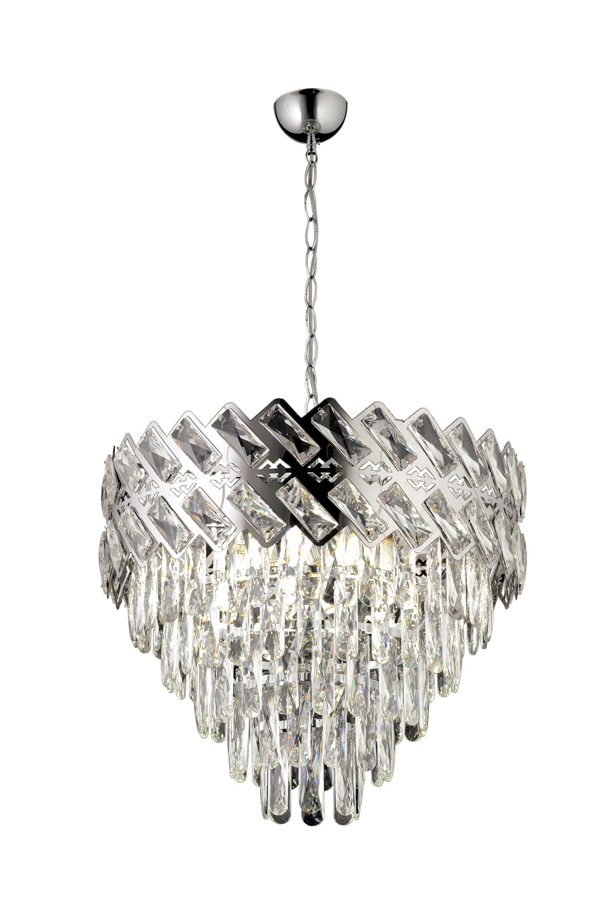 Carla 50'Lik Katlı Taşlı Avize - Ronisu Aydınlatma