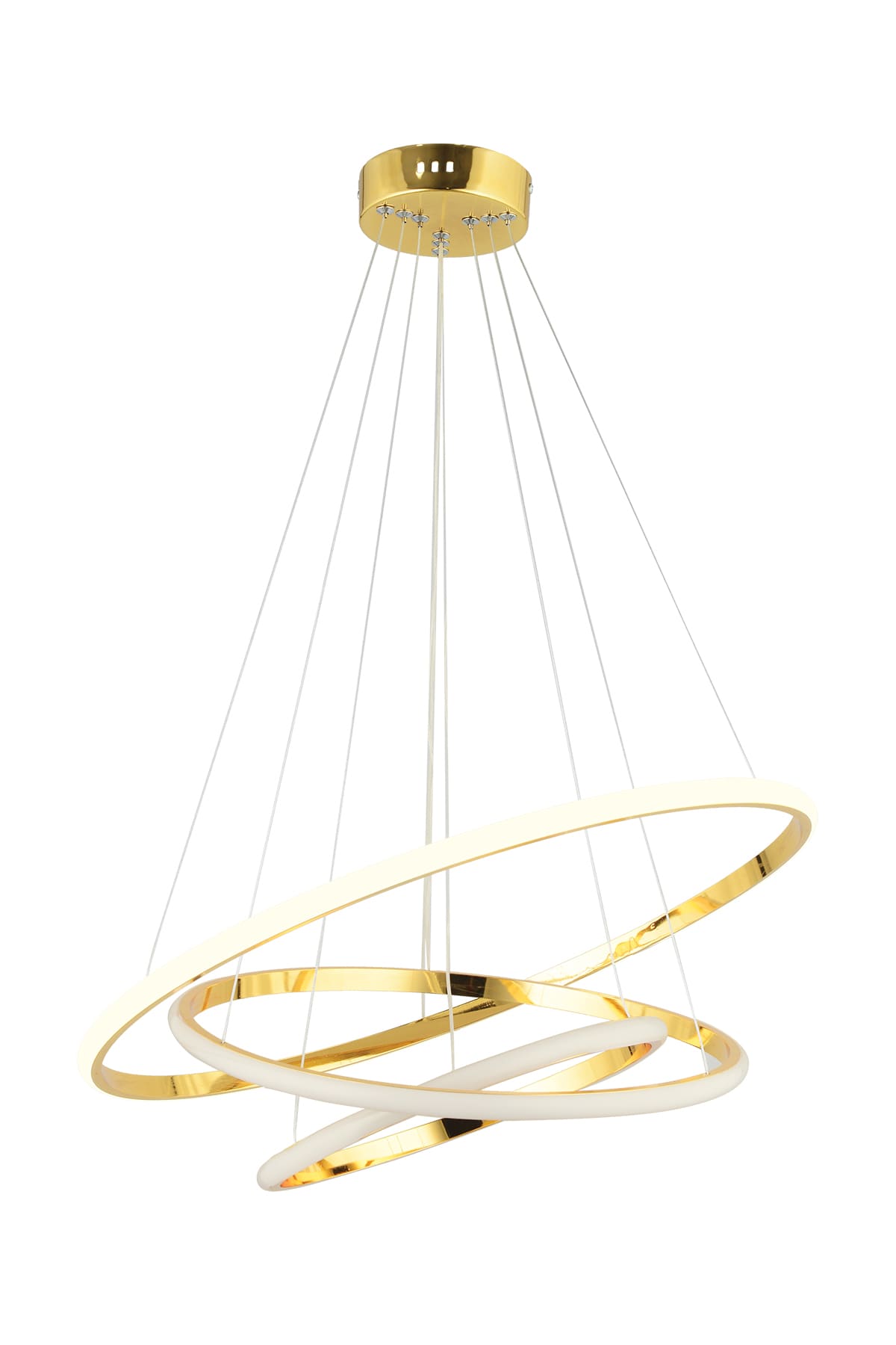 Çember led Oturma Odası Modern Salon Sarkıt Avize - Ronisu Aydınlatma