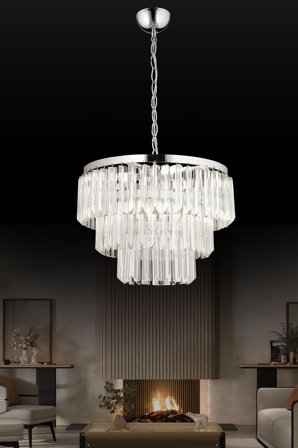 Clara 50'Lik Avize - Ronisu Aydınlatma