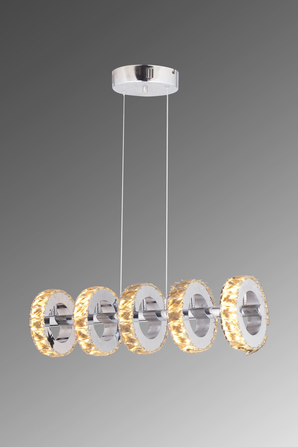 Crazy Beşli Yemek Masası Sarkıt Led Avize - Ronisu Aydınlatma