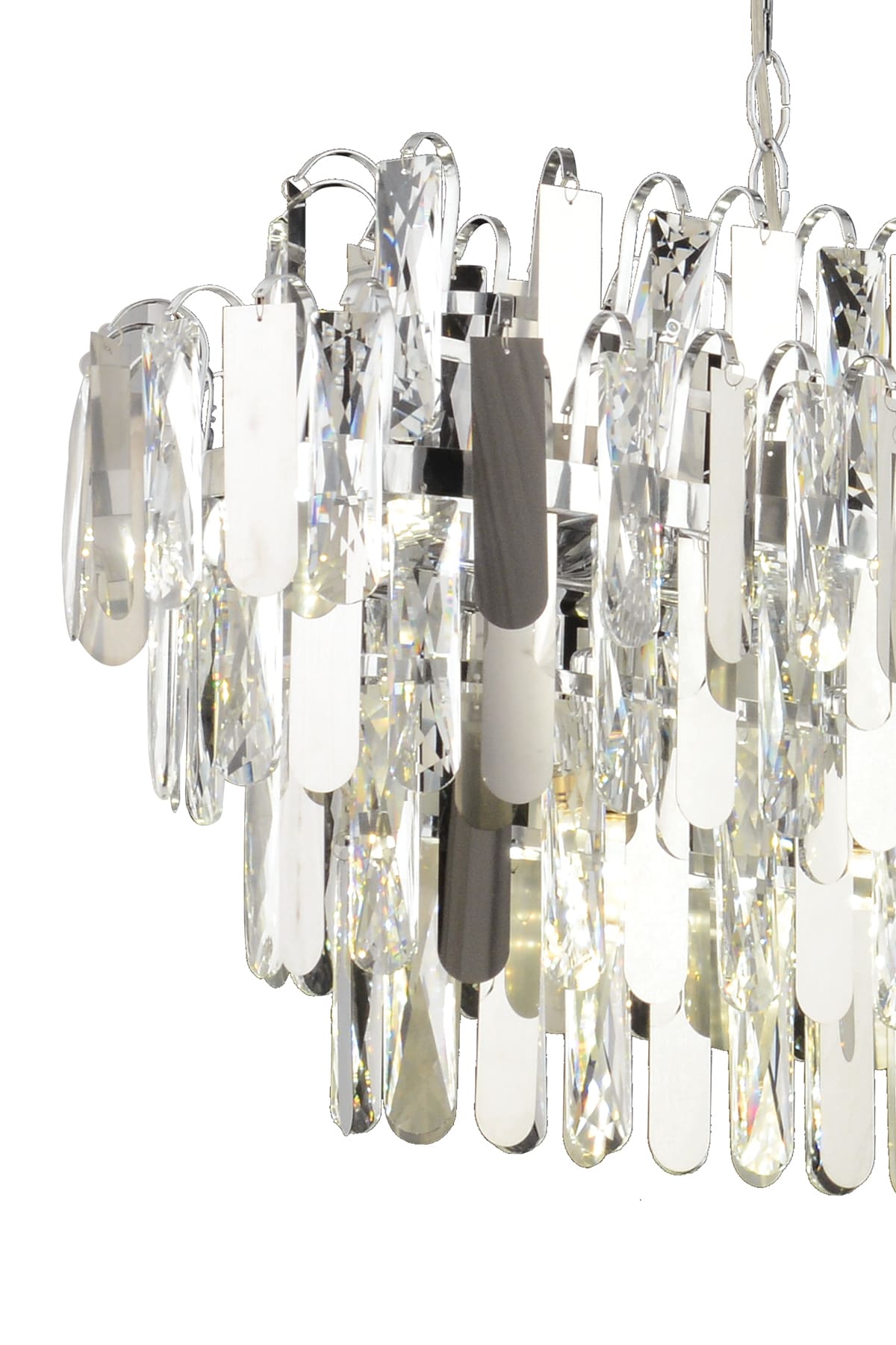 Daisy Yemek Odası Taşlı Avize - Ronisu Aydınlatma