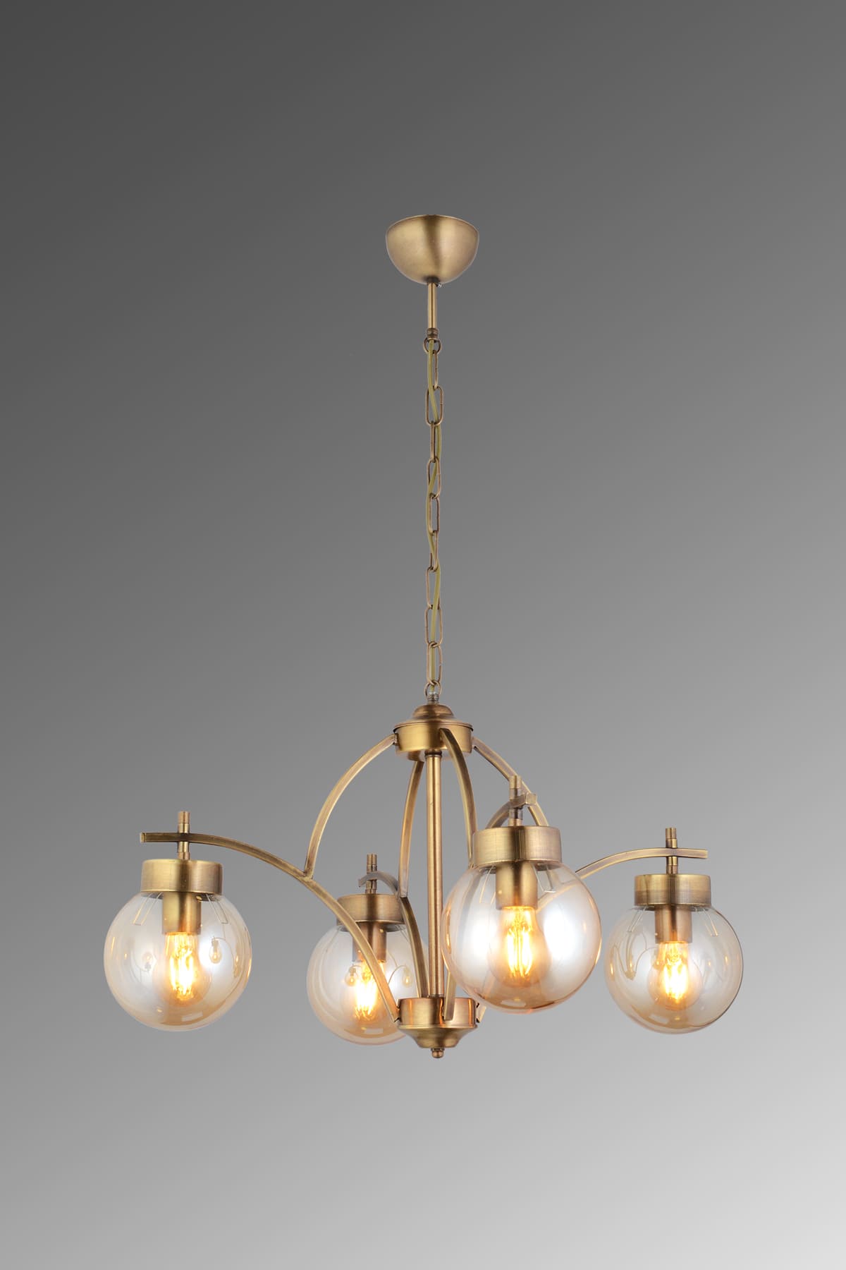 Didem 4'Lü Camlı Avize - Ronisu Aydınlatma