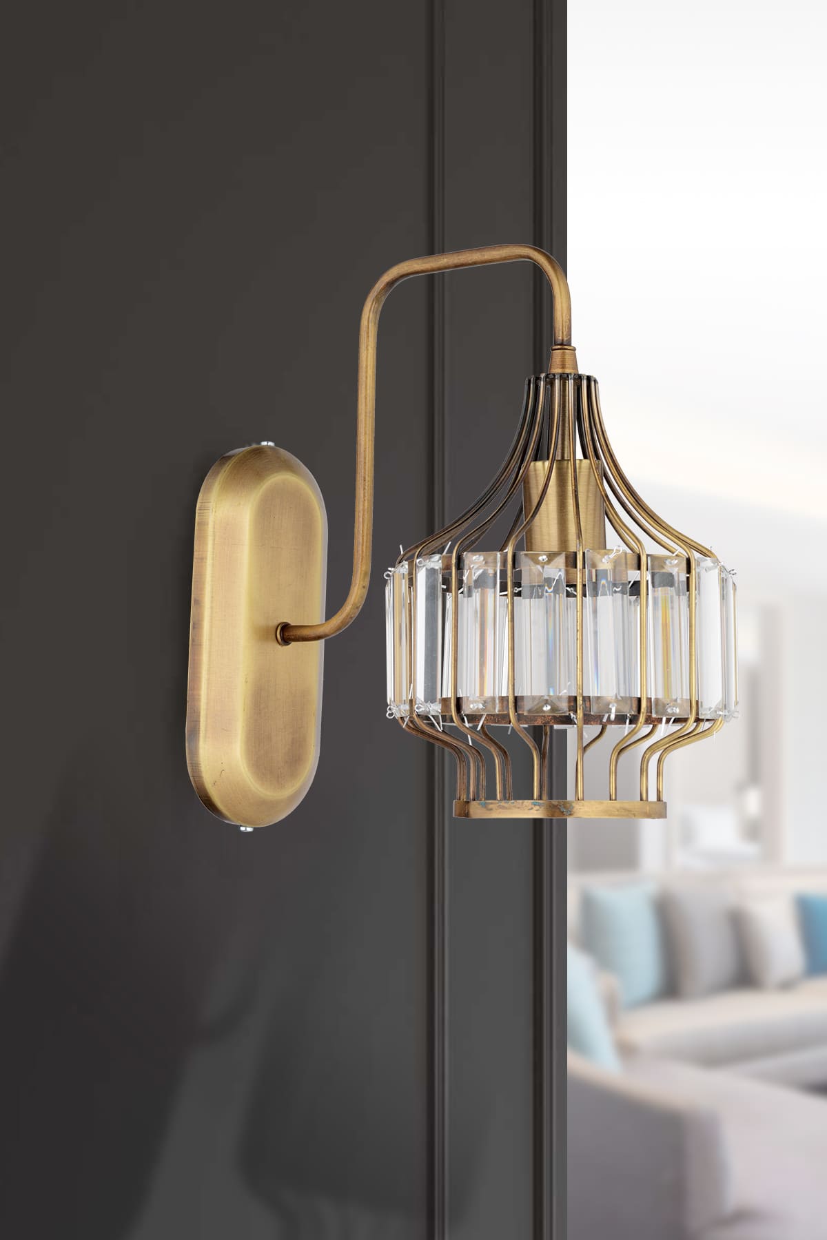 Dila Taşlı Aplik - Ronisu Aydınlatma