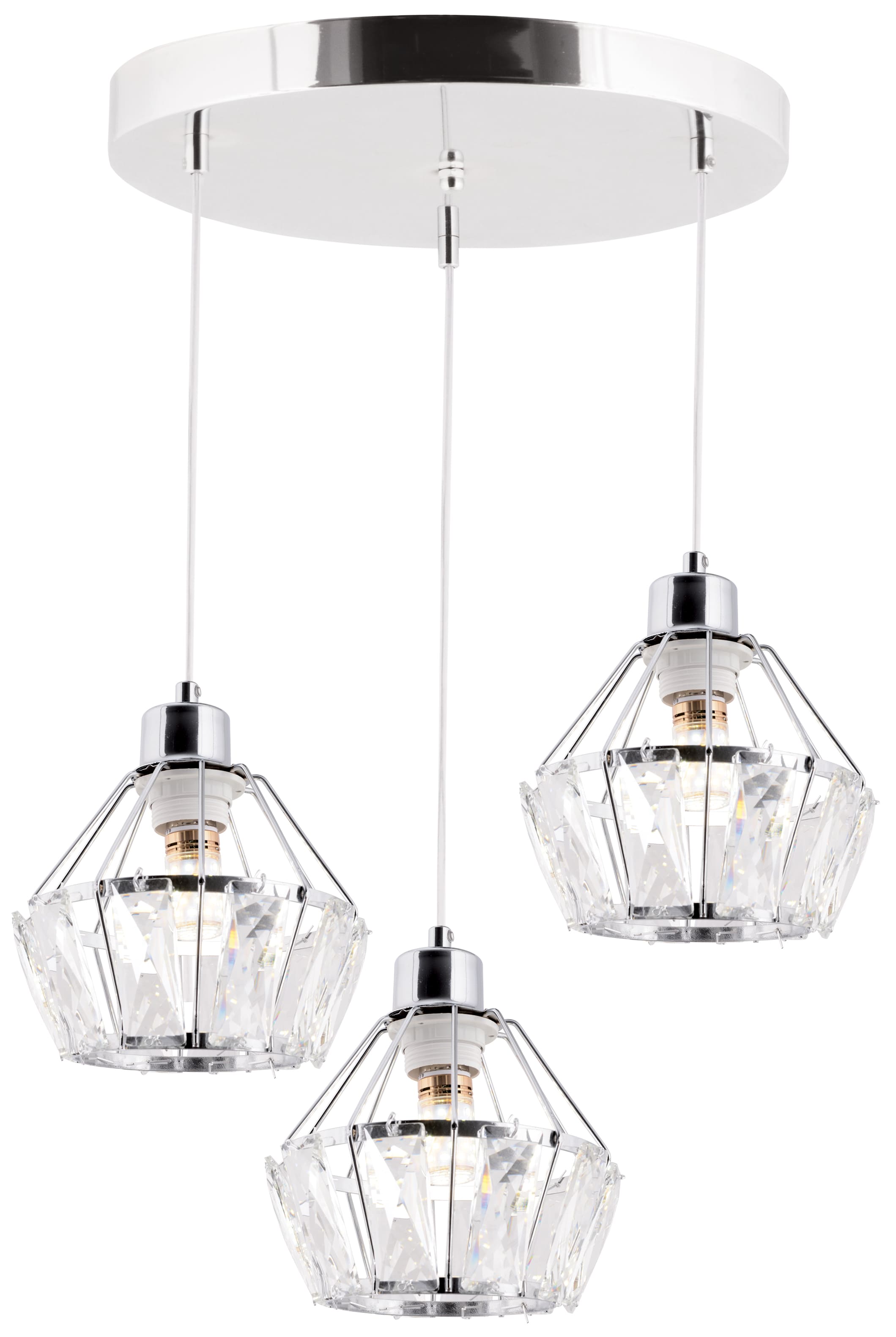 Flora 3'Lü Sarkıt Avize - Ronisu Aydınlatma