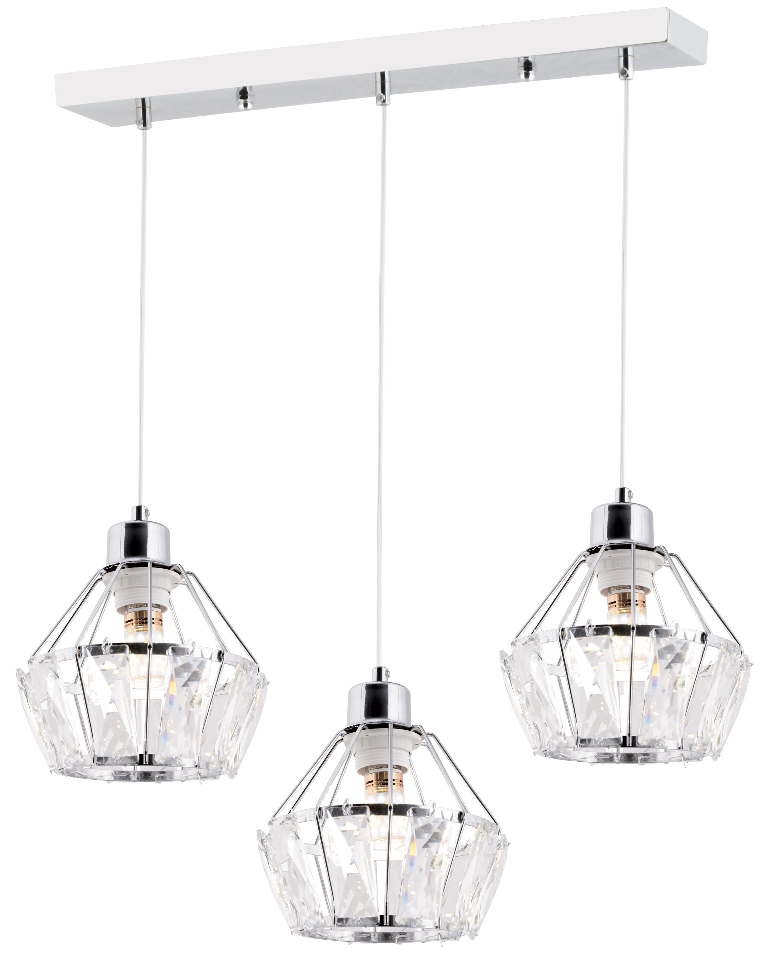 Flora 3'Lü Sıralı Avize - Ronisu Aydınlatma