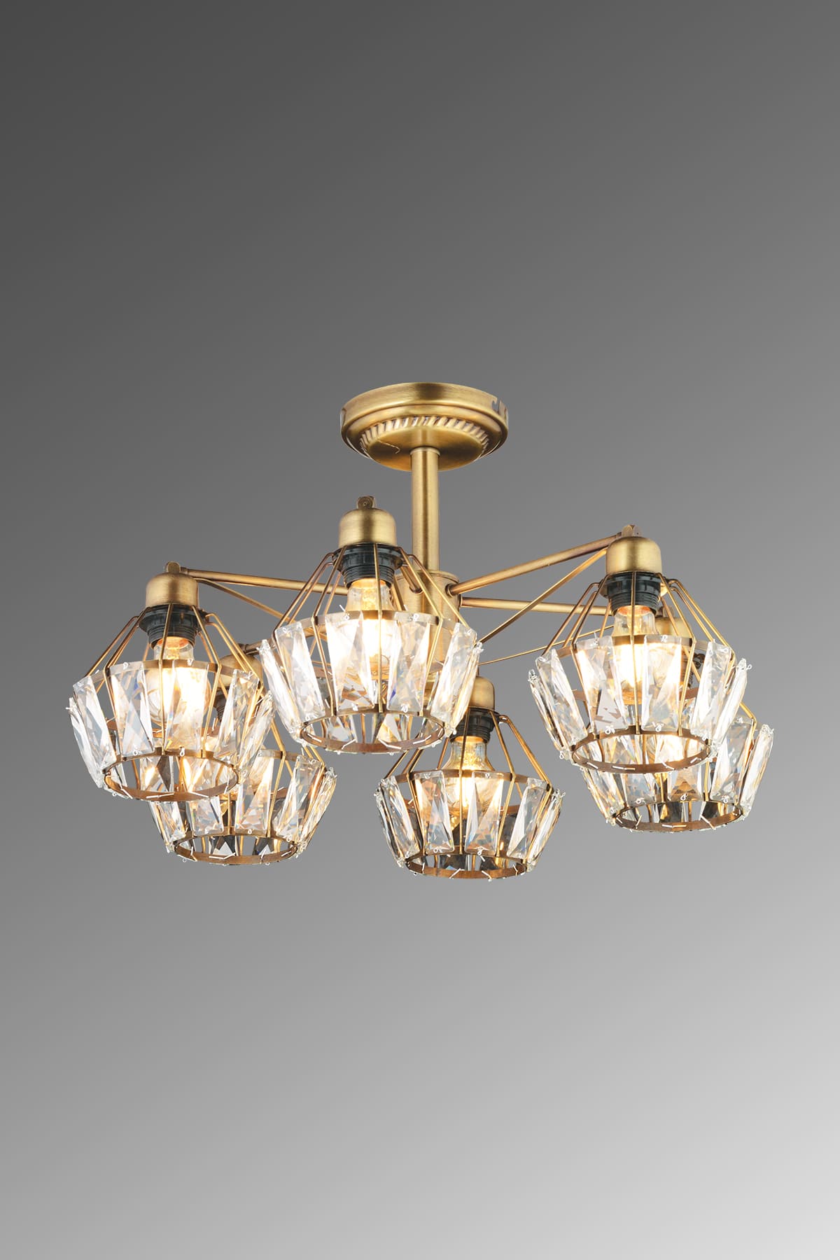 Flora 6'Lı Avize - Ronisu Aydınlatma