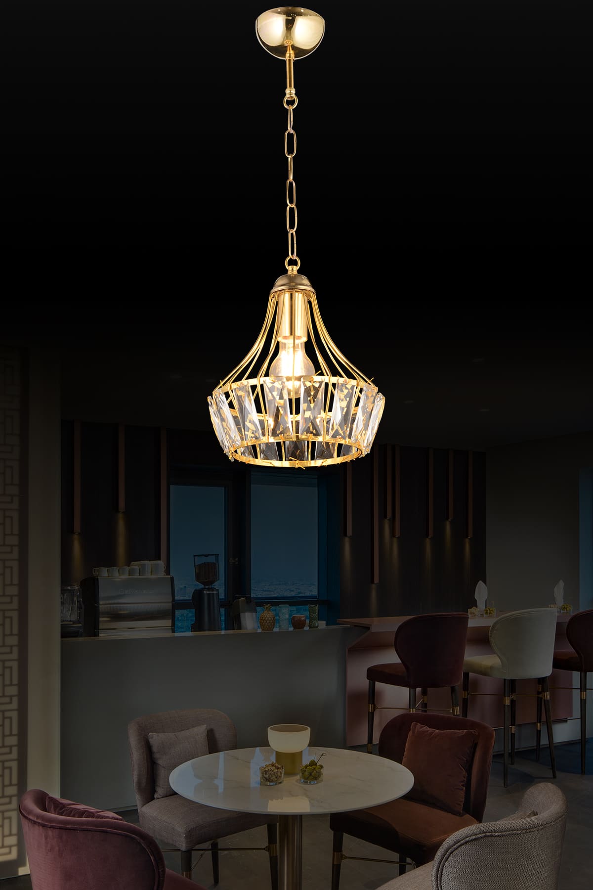 Flora Tekli Avize - Ronisu Aydınlatma