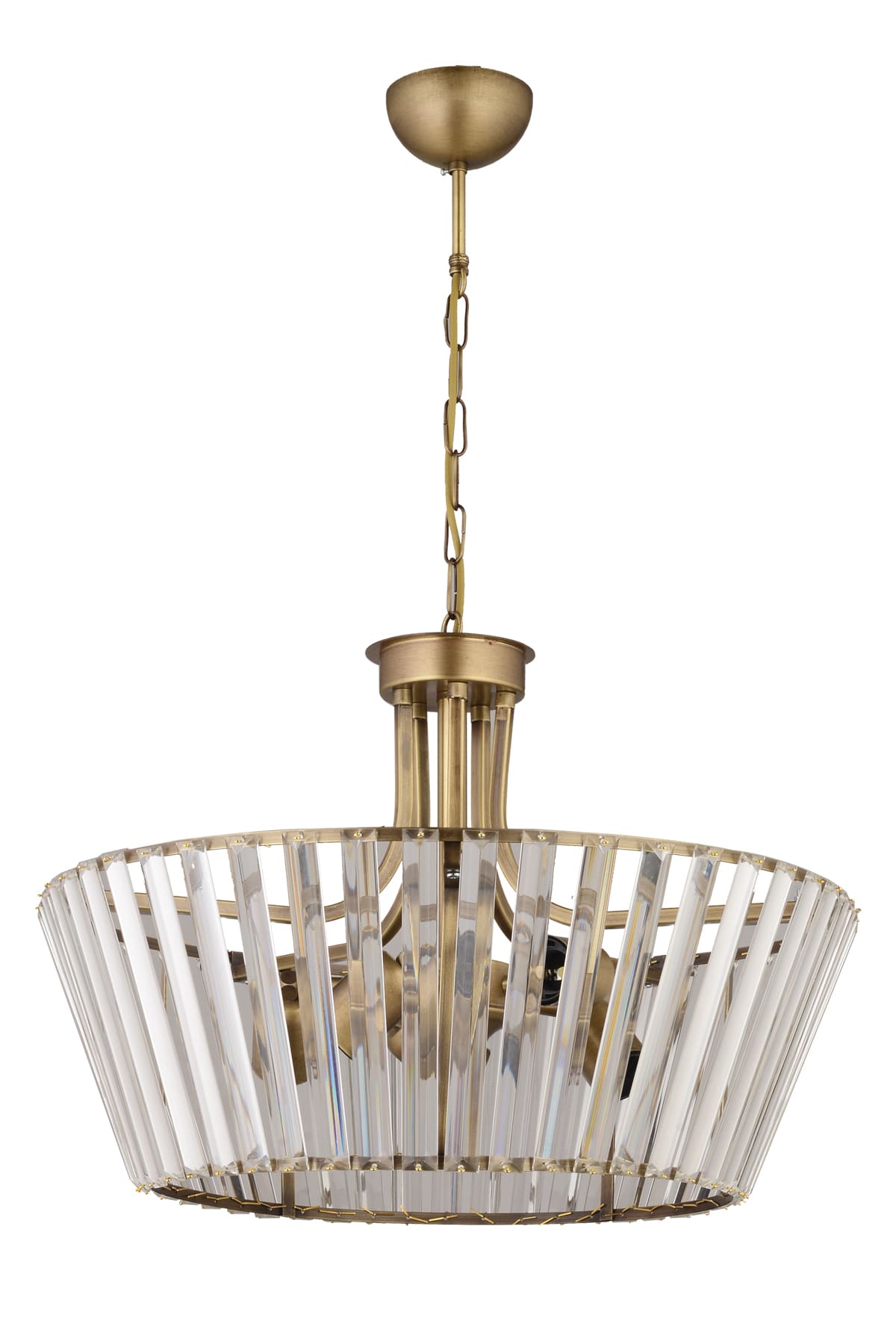 Gaye 5'Li Taşlı Avize - Ronisu Aydınlatma