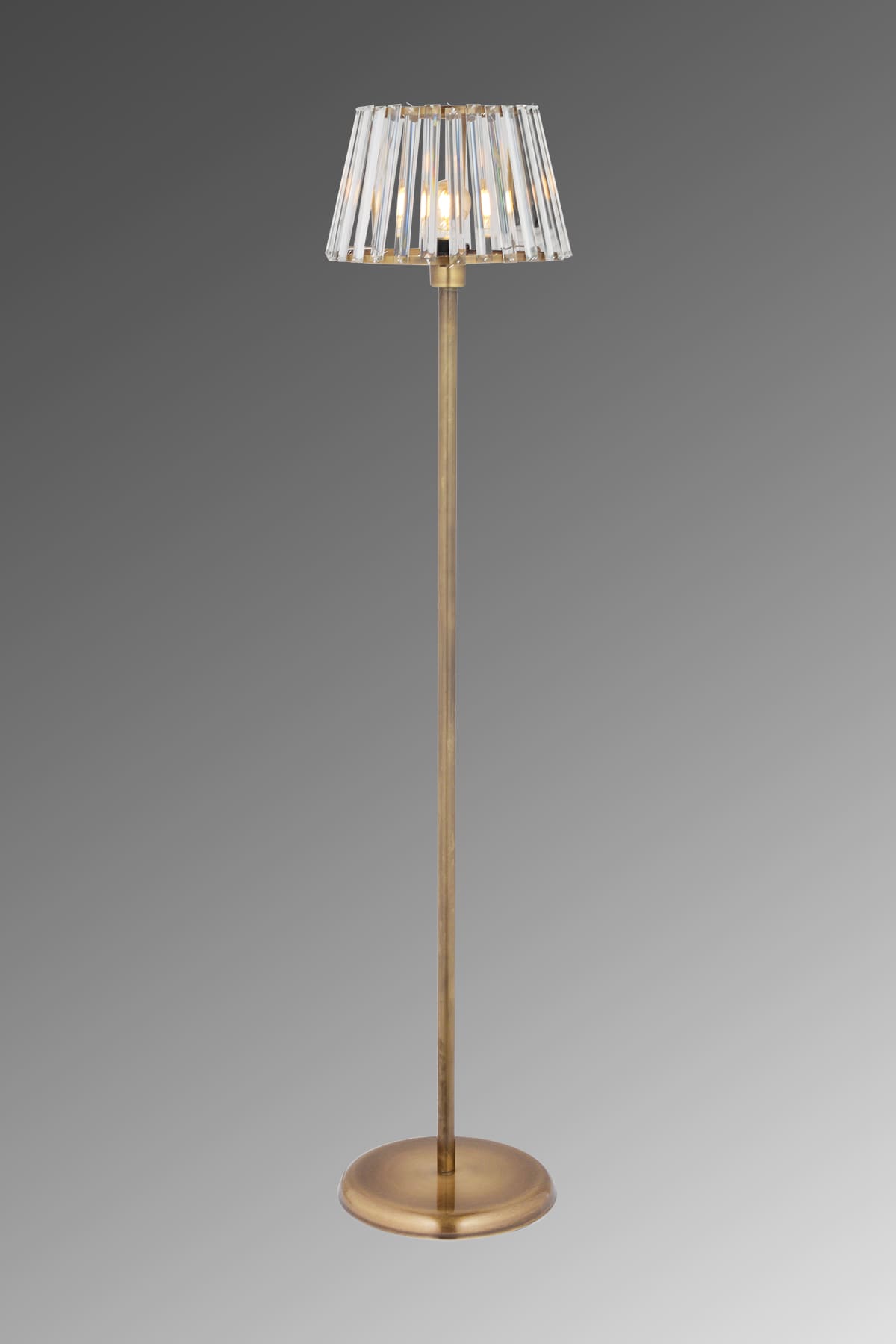 Gaye Taşlı Lambader Avize - Ronisu Aydınlatma