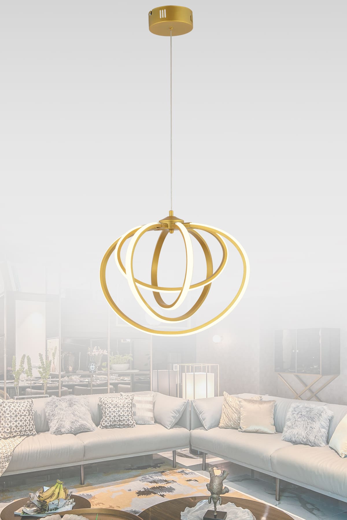 Jupiter 4'Lü led Avize - Ronisu Aydınlatma