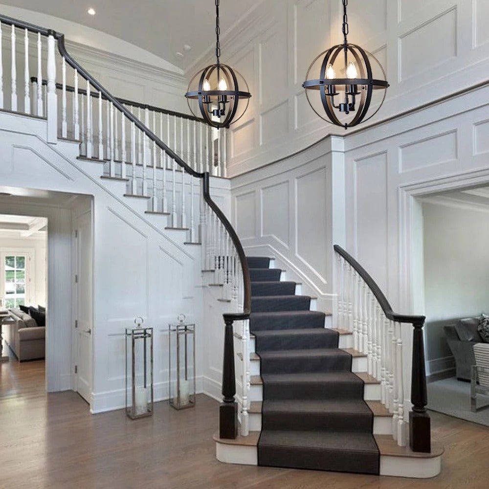 Kafes Vintage 3 Lambalı Oturma Odası Avize - Ronisu Aydınlatma