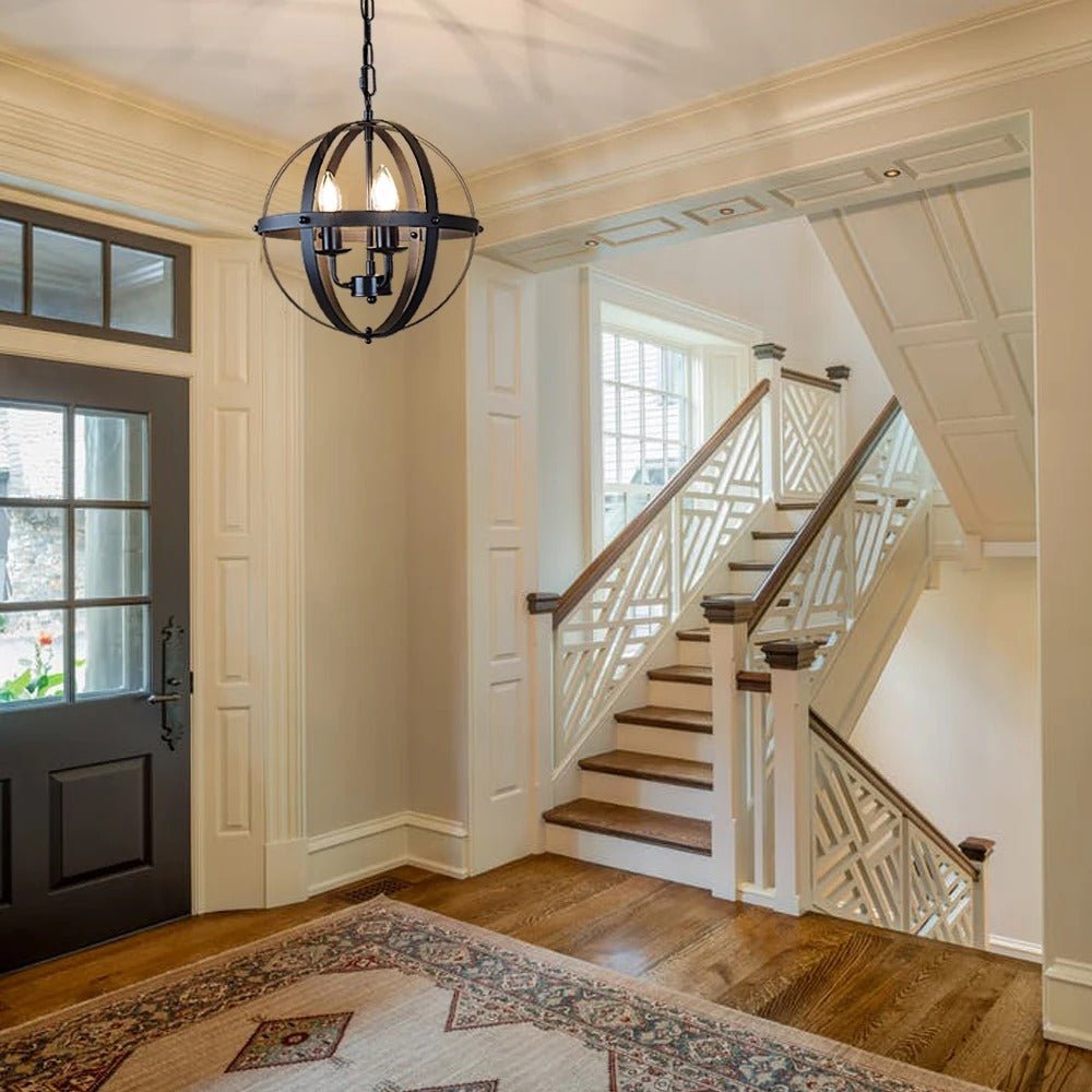 Kafes Vintage 3 Lambalı Oturma Odası Avize - Ronisu Aydınlatma