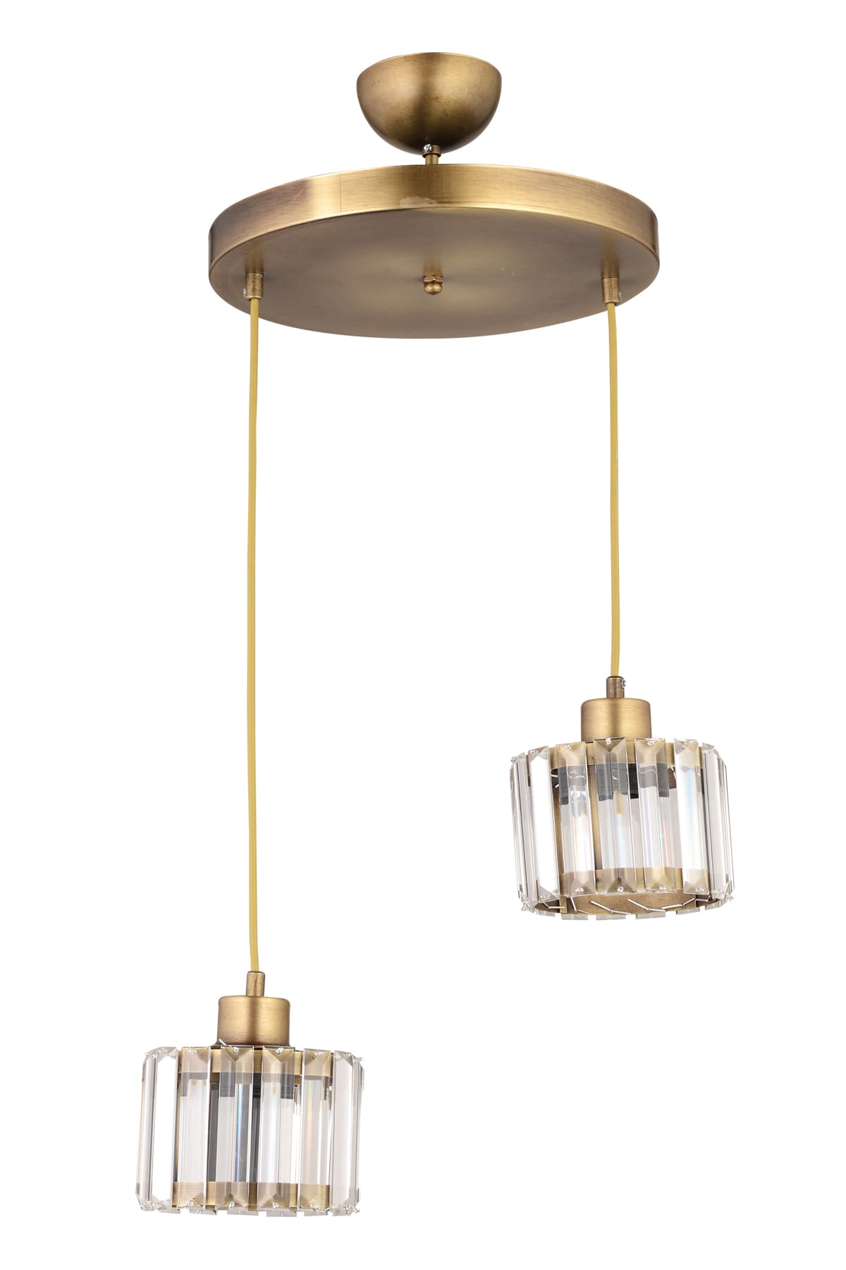 Lavin 2'Li Sarkıt Taşlı Avize - Ronisu Aydınlatma