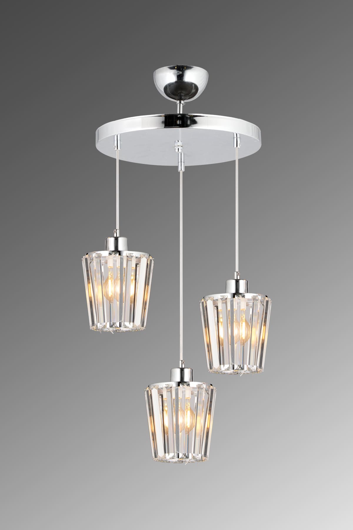 Leyla 3'Lü Sarkıt Avize - Ronisu Aydınlatma