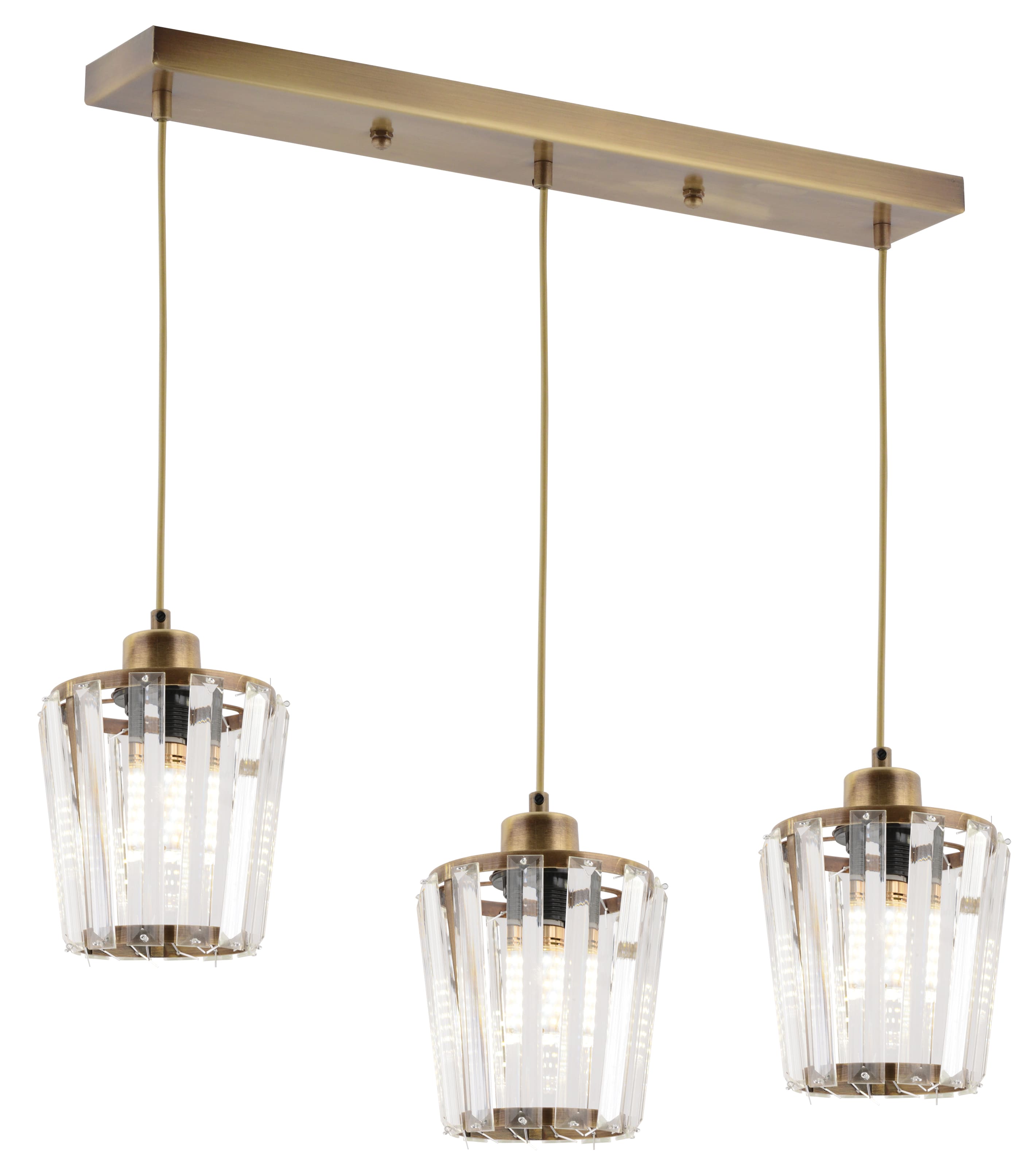 Leyla 3'Lü Sıralı Avize - Ronisu Aydınlatma