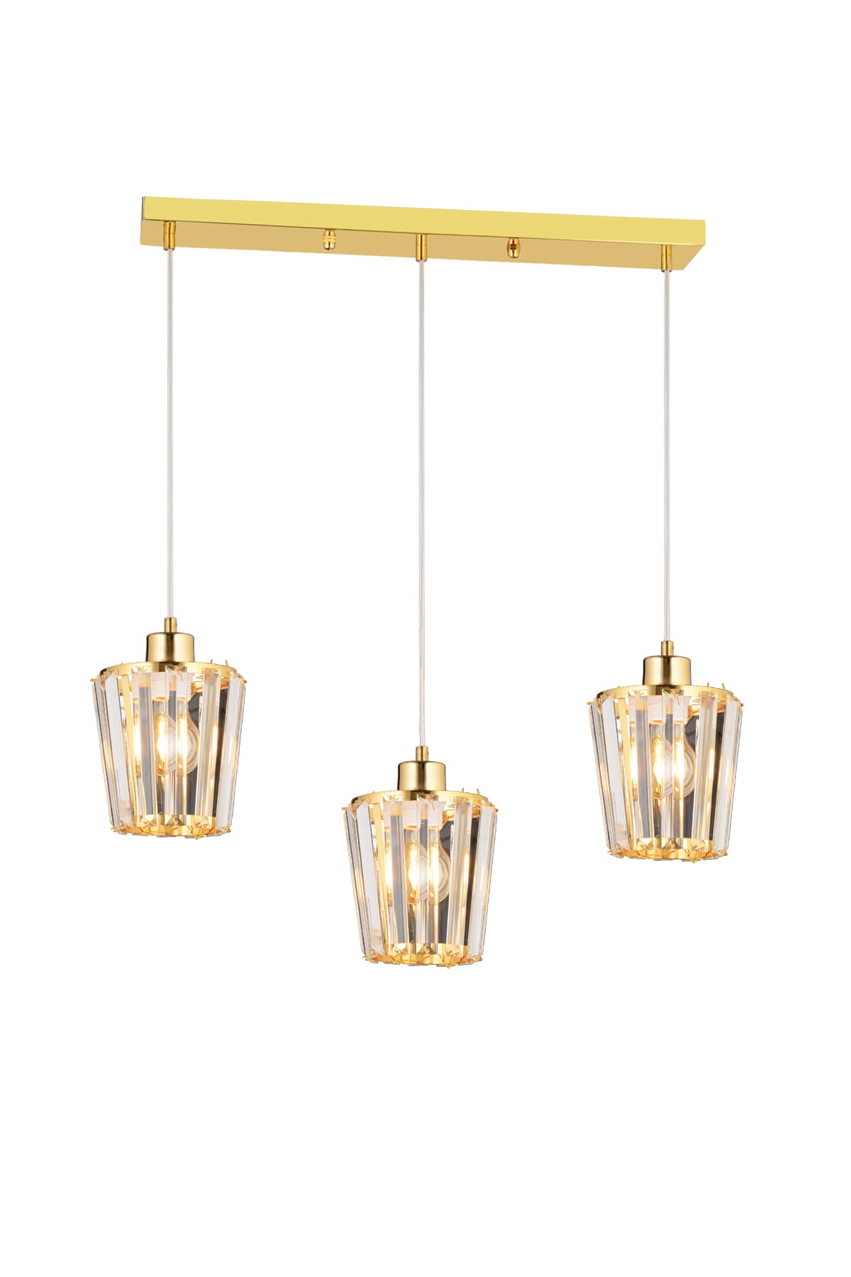 Leyla 3'Lü Sıralı Avize - Ronisu Aydınlatma