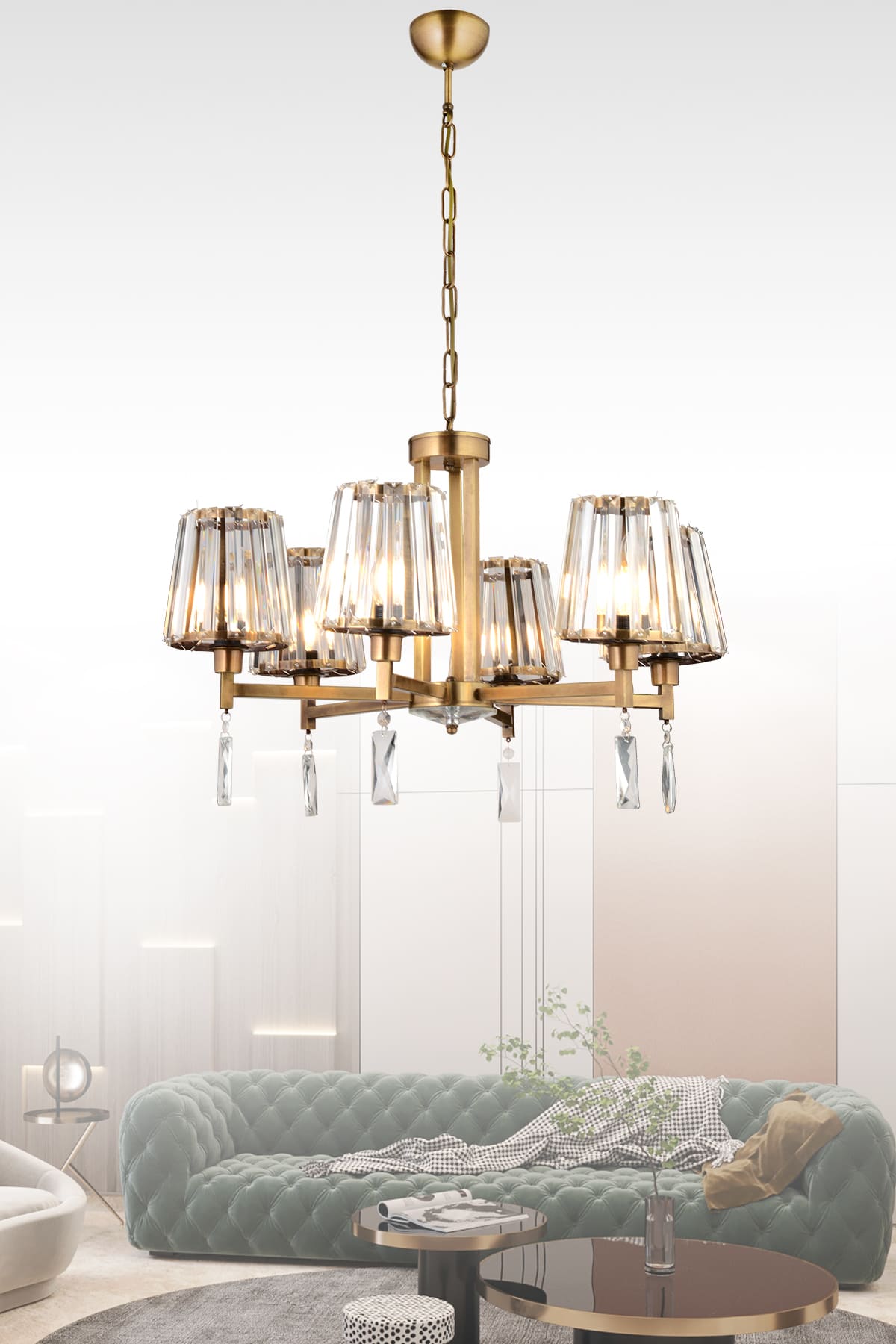 Leyla 6'Lı Avize - Ronisu Aydınlatma