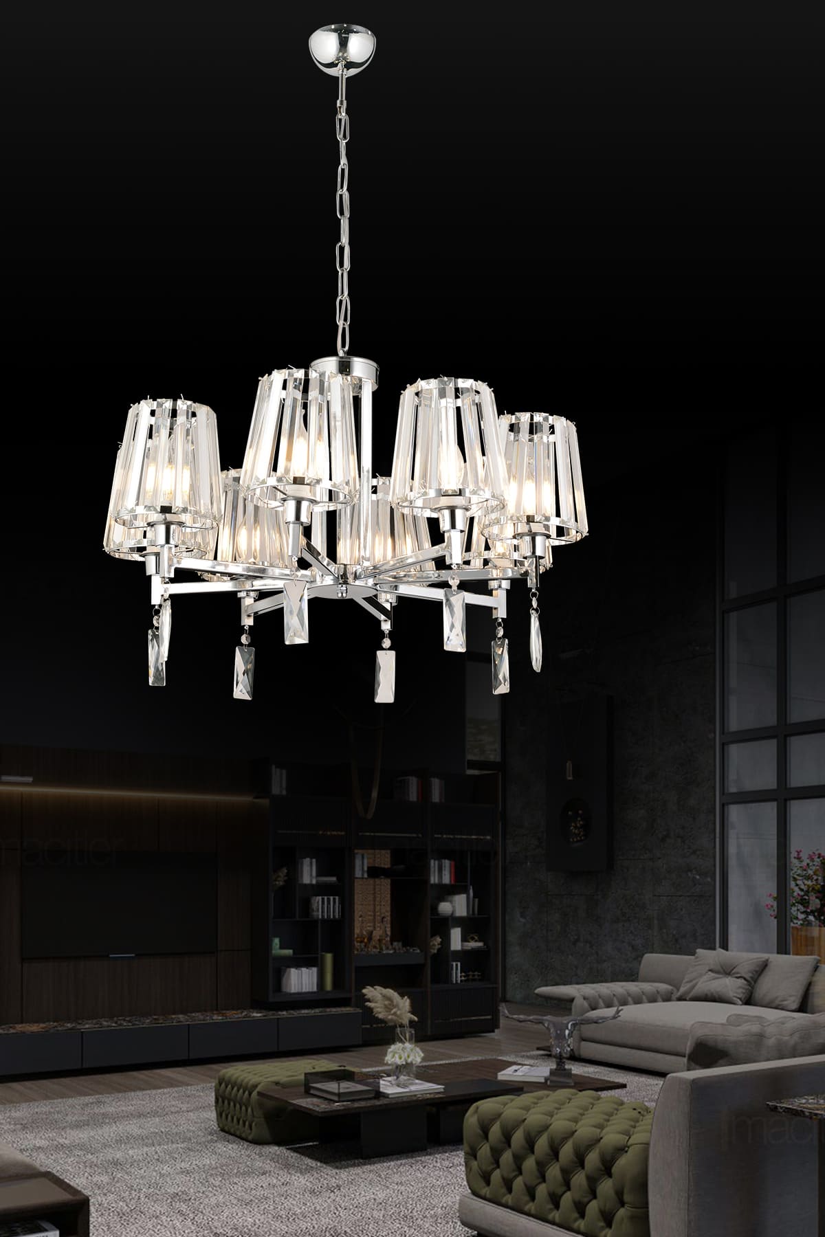 Leyla 8'Li Avize - Ronisu Aydınlatma