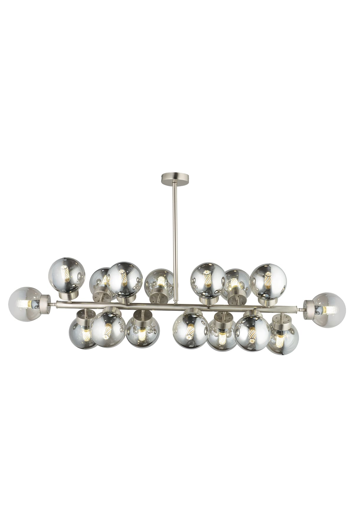 Loft 16'Lı Camlı Avize - Ronisu Aydınlatma