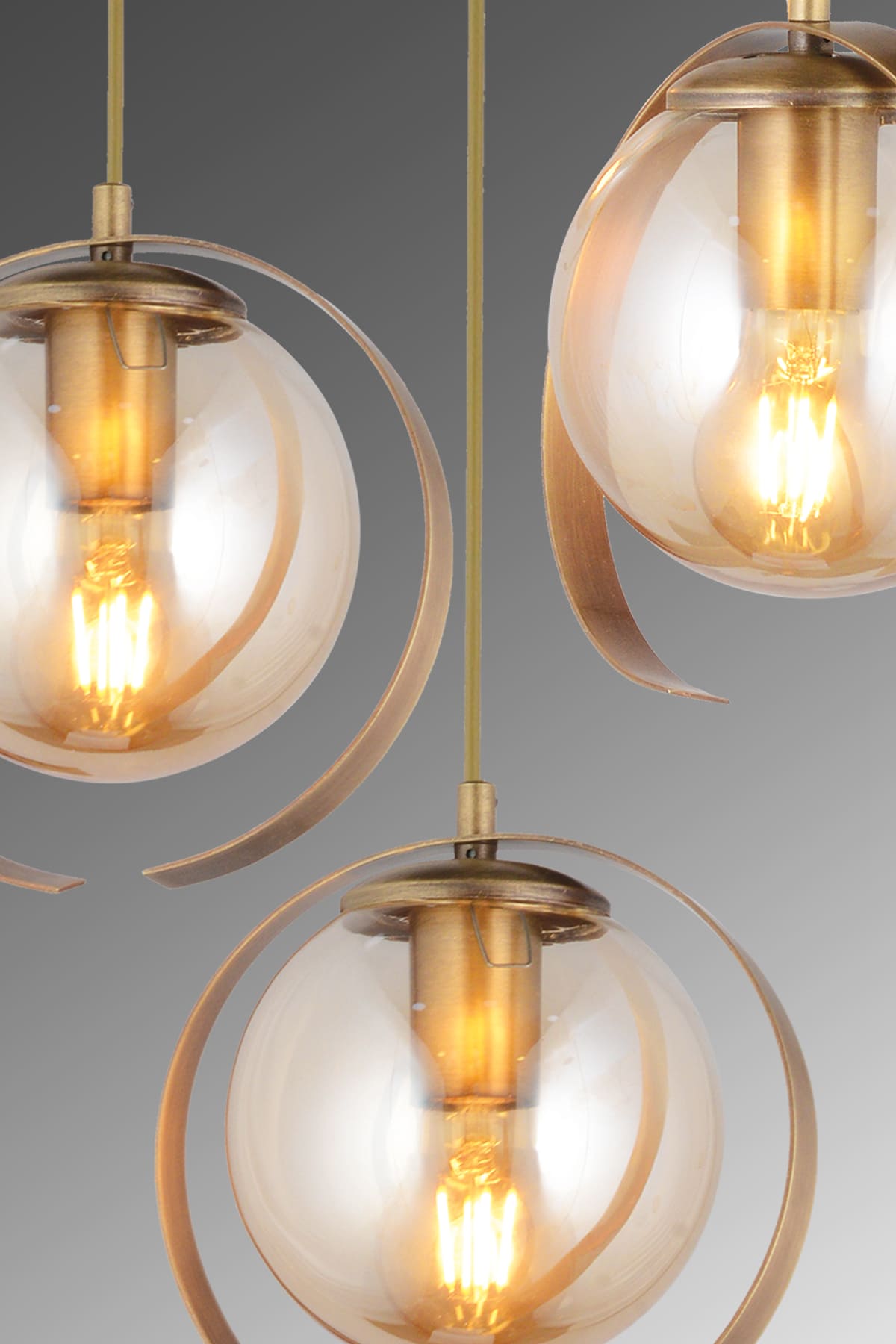 Luca 3'Lü Sarkıt Avize - Ronisu Aydınlatma