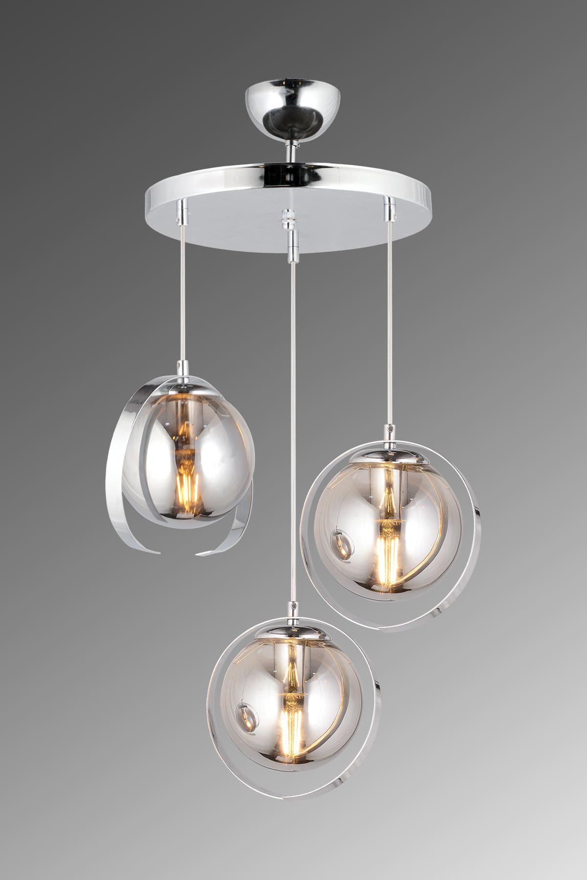 Luca 3'Lü Sarkıt Avize - Ronisu Aydınlatma