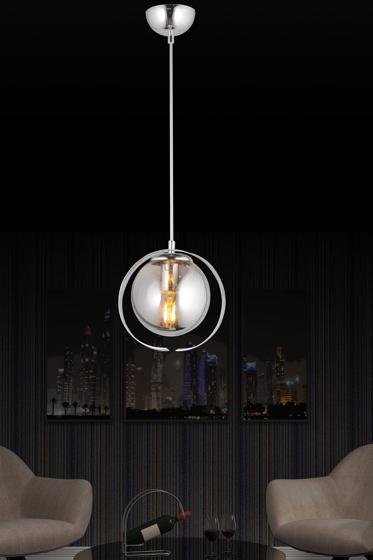 Luca Tekli Sarkıt Avize - Ronisu Aydınlatma